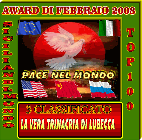 3 classificato febbraio 2008 top 100 sicilianelmondo