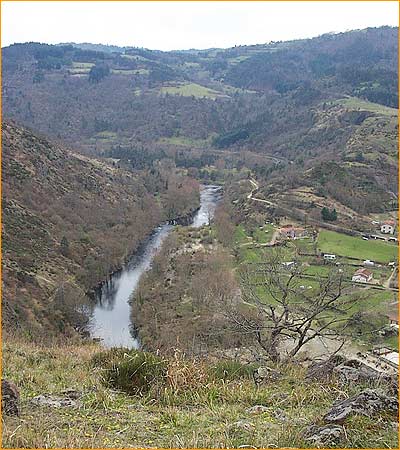 La valle dell'Allier sopra Prades