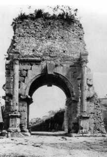 Fotografo ignoto  -  Arco di Druso, 1859-1860