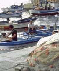 Pescatori al porto
