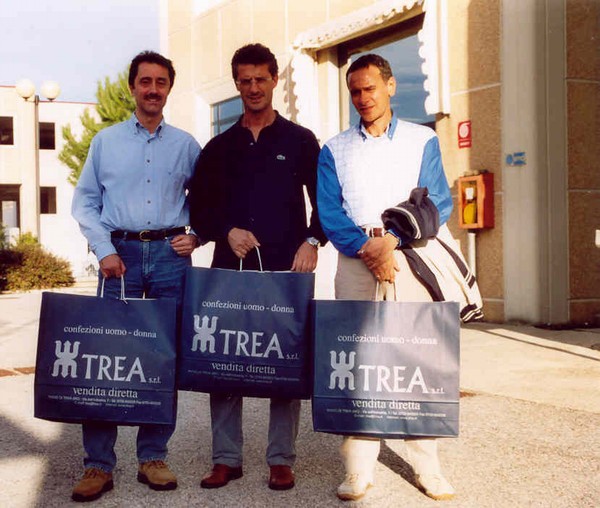 Vincenzo, Erso e Gianni a Treia, autunno 2004