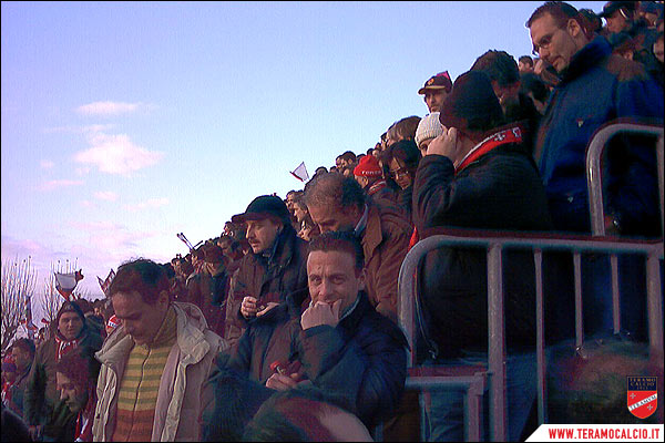 Gianni durante la trasferta di Fermo