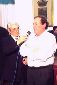 Peppe Cortese Sindaco di Ribera con Enzo Minio