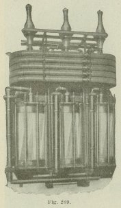 Trasformatore con impianto di raffreddamento ad acqua