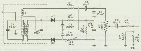 Diodi OA72 in stadio rivelatore a modulazione di frequenza