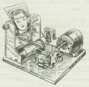 Facsimile radio printer della Crosley Corp.
