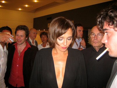 Riccardo Scamarcio con Valeria Golino a Cannes
