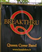 Locandina Q Breakthru - Queen Cover Band