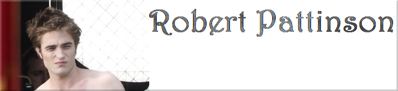 Robert Pattinson, Logo