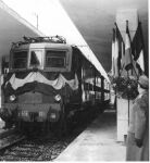 Vicenza railway station in 1957