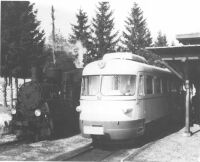 Asiago station (1000 m s.l.) in 1958 - in this year the line was suppressed