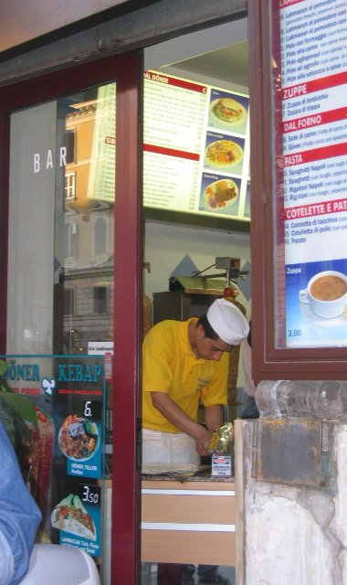 i due coni di Istanbul Doner Kebab