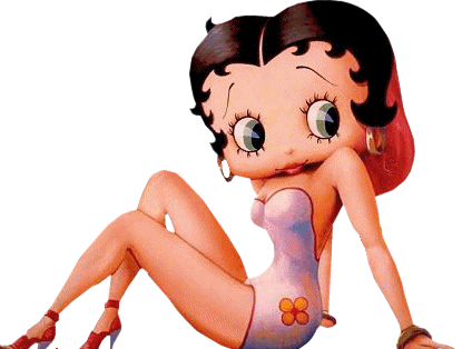 Jammin' with Betty Boop. 