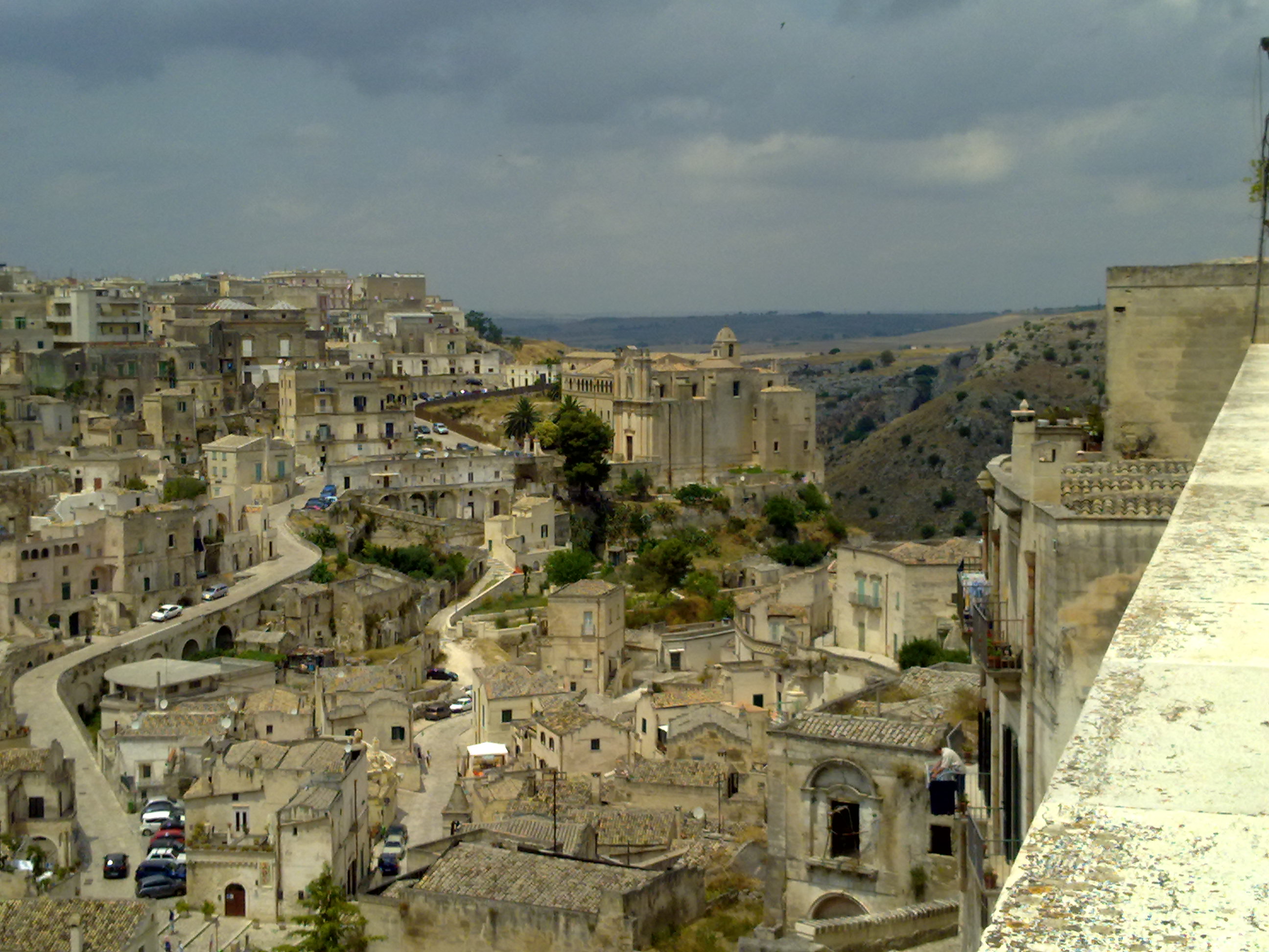 MATERA - I 'SASSI' - scorcio veduta