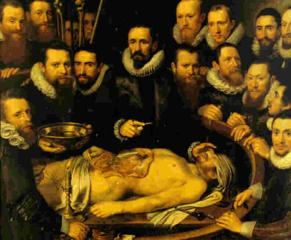 Van Merievelt, "La lezione d'Anatomia".