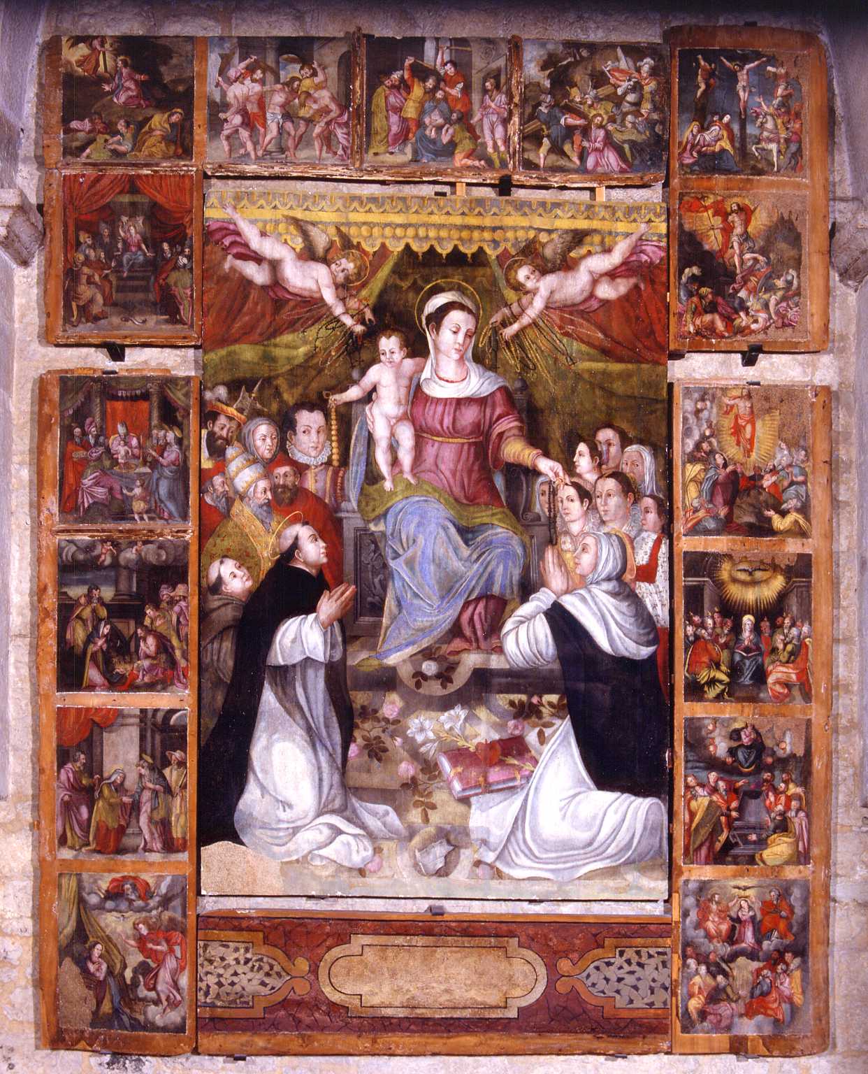 Pala Madonna 1581 - Giubileo Laurenziano - Amaseno