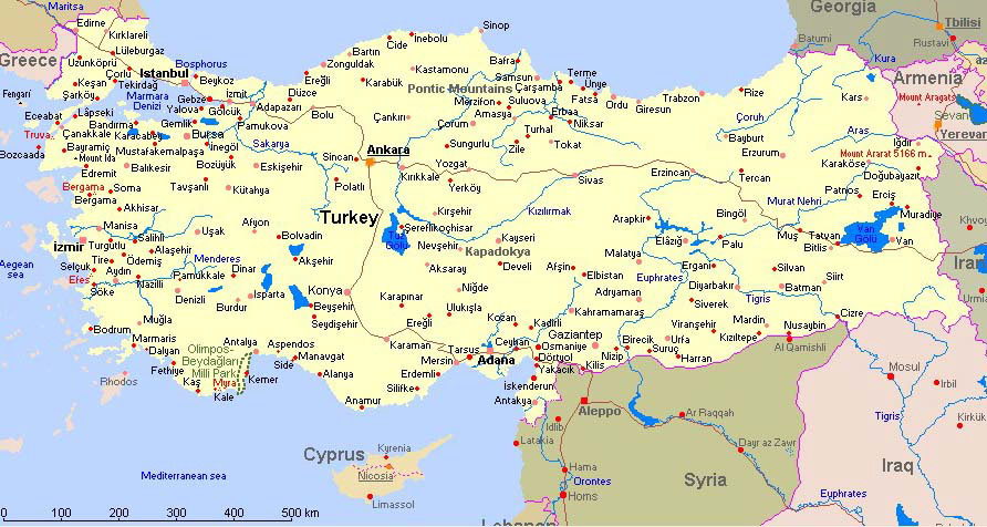 Turkey Turchia Anatolia Asia Minor Asia Minore Theatres Amphitheatres Stadiums Odeons Ancient