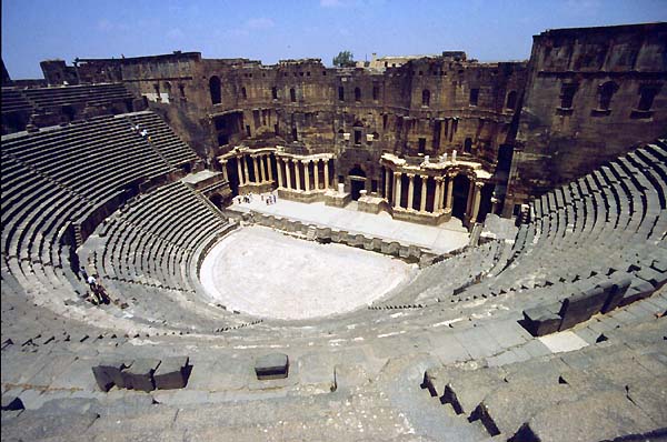 Bosra Syria Siria Theatres Amphitheatres Stadiums Odeons Ancient Greek Roman World Teatri Odeon