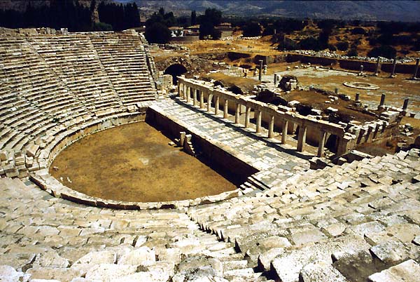 Afrodisias Aizanoi Turkey Theatres Amphitheatres Stadiums Odeons Ancient Greek Roman World