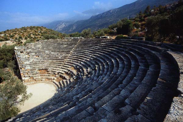 Kas,Turkey,Theatres,Amphitheatres,Stadiums,Odeons,Ancient,Greek,Roman