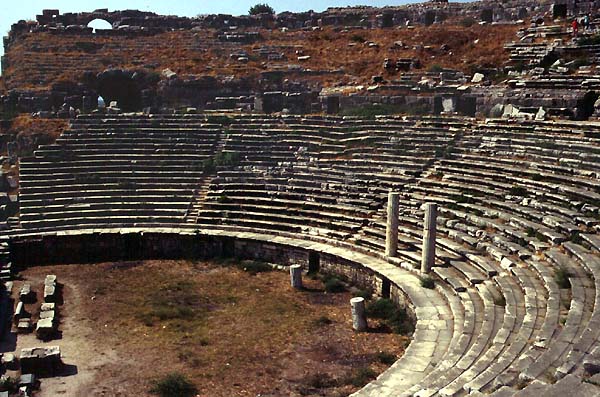 Mileto,Turkey,Theatres,Amphitheatres,Stadiums,Odeons,Ancient,Greek