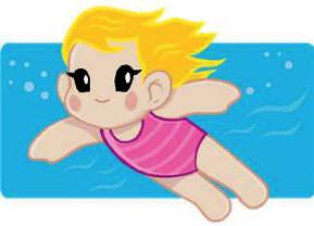 acqua,bambini,bimbi,cartone animato giapponese,Manga,nuotare,nuoto,persone,ragazze,ricreazione,sport,sport acquatici,stile Manga,tempo libero