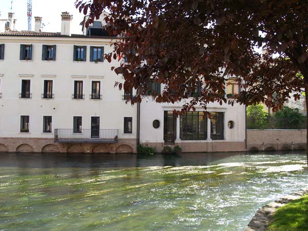 Treviso - Veduta presso il Ponte S. Francesco