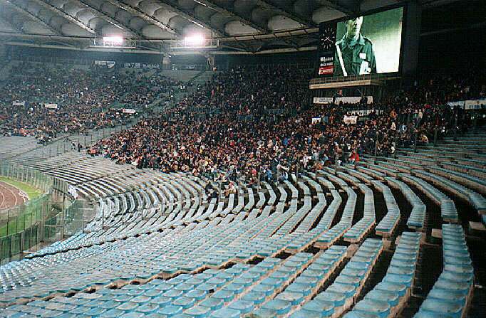 La curva dell'Olimpico