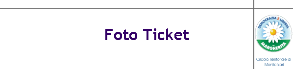 Foto Ticket