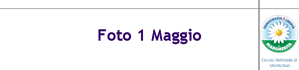 Foto 1 Maggio
