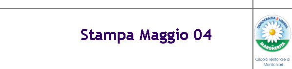 Stampa Maggio 04