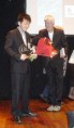 Martin Rep premia il vincitore Masato Chiba