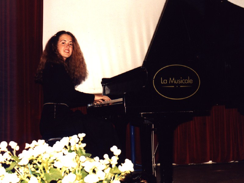 Silvia tessari in concerto a Caviola (BL)