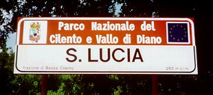 Cartello di S.Lucia