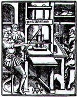 torchio tipografico sec XV-XVI