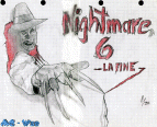 La locandina che secondo me poteva essere ideale per il sesto film della serie di Nightmare. Purtroppo, essendo il disegno datato, ho cercato di restaurarlo a Pc, anche se ho voluto lasciare alcuni segni del passare degli anni.