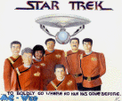 Equipaggio dei film di Star trek della serie classica. Disegno del 1994 e quindi relativo ai primi quattro film.