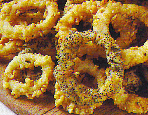 Anelli di Calamari Fritti con Panature Aromatiche