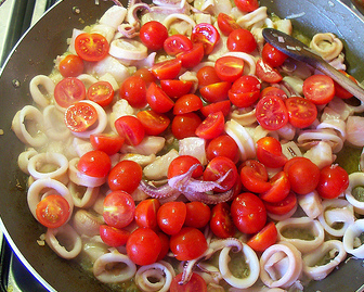 Calamari e Pomodorini