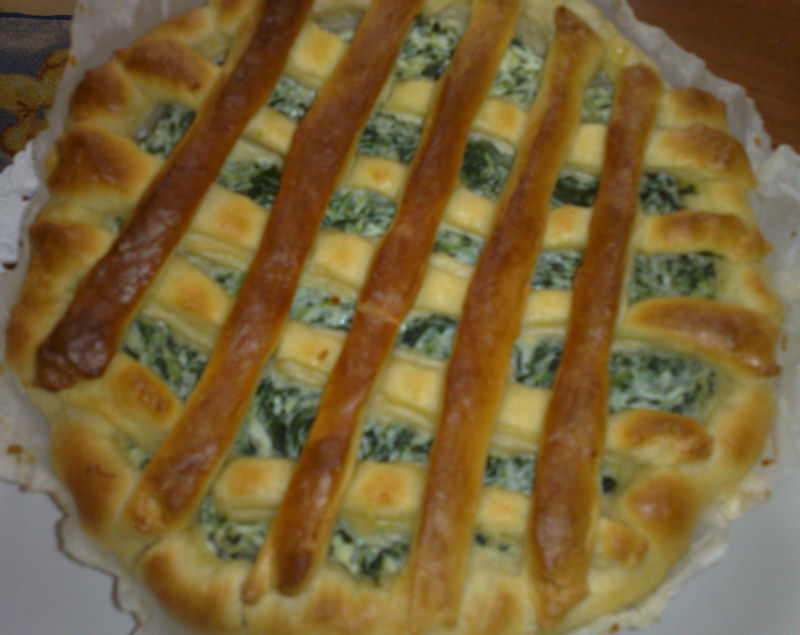 Crostata di Erbe e Formaggio