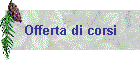 Offerta di corsi