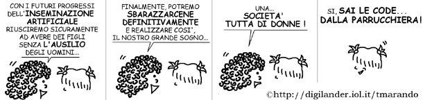 Una societ&agrave; tutta di donne?