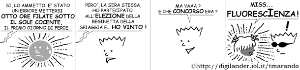 L'abbronzatura ad ogni costo