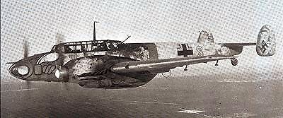 Bf 110 C-4/B in russian front