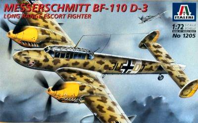 Bf 110 D Box Art