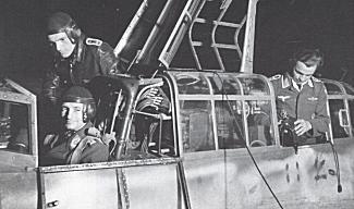 Pilot and Crewman preparing for mission