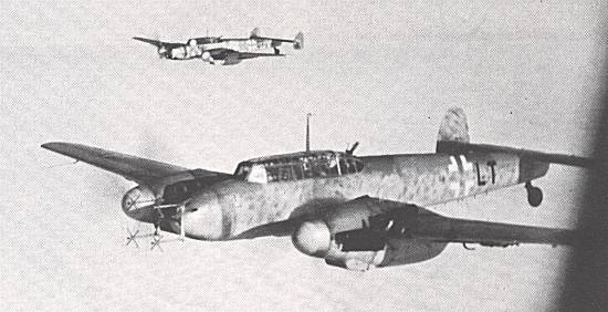 Bf 110 G-4 from 9./NJG 3