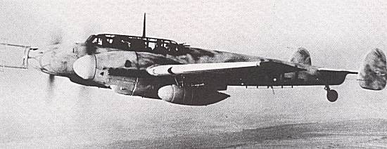 Bf 110 G-4/R-7 with Liechtenstein BC radar