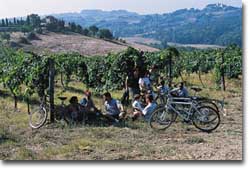 Biking in Tuscany at Monaciano trought the Chinati routes