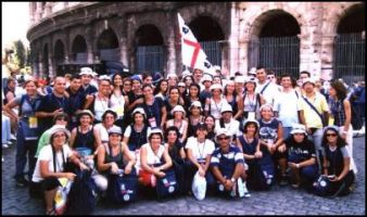 gruppo Trexenta davanti al Colosseo